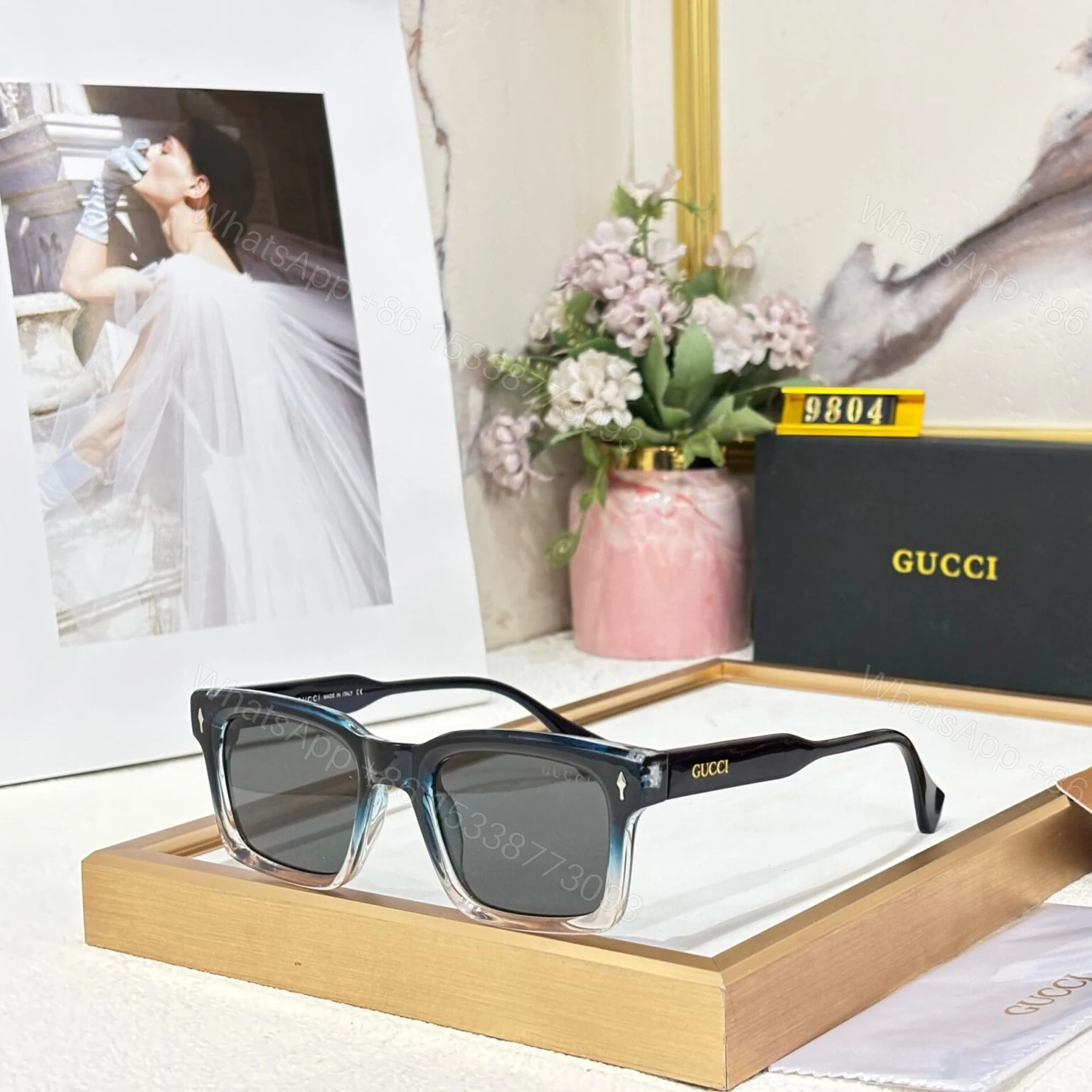 Gucci Wayfarer Women Black UV Protection — view 1