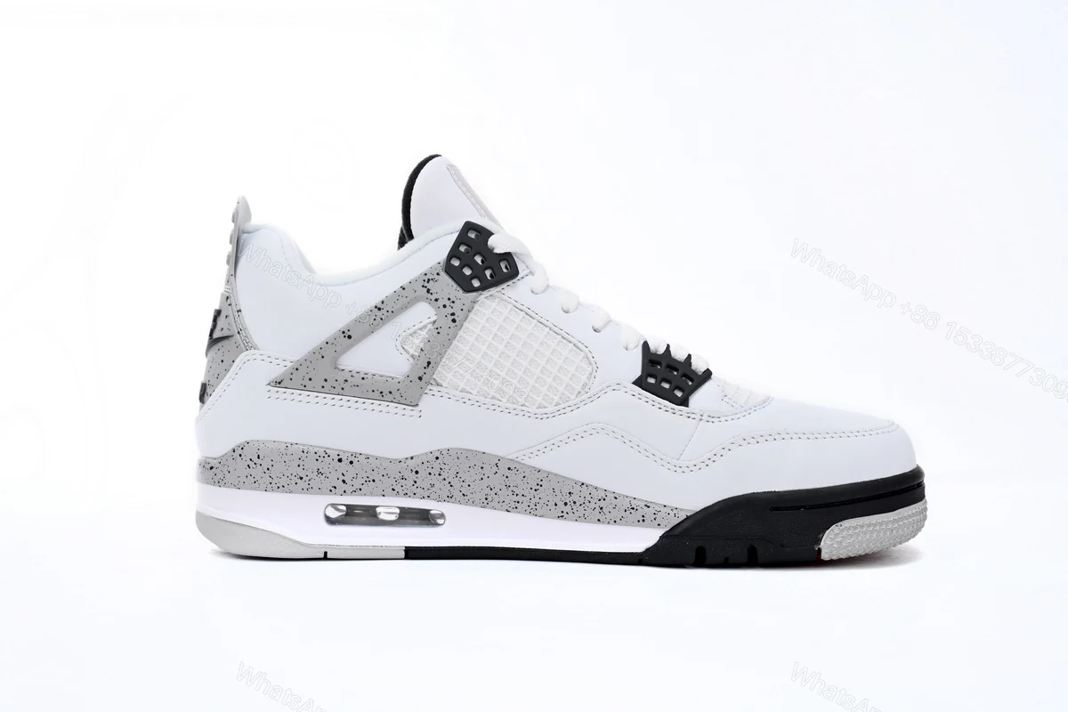 View 3 of Air Jordan 4 Retro White Cement 840606-192(Best Quality)