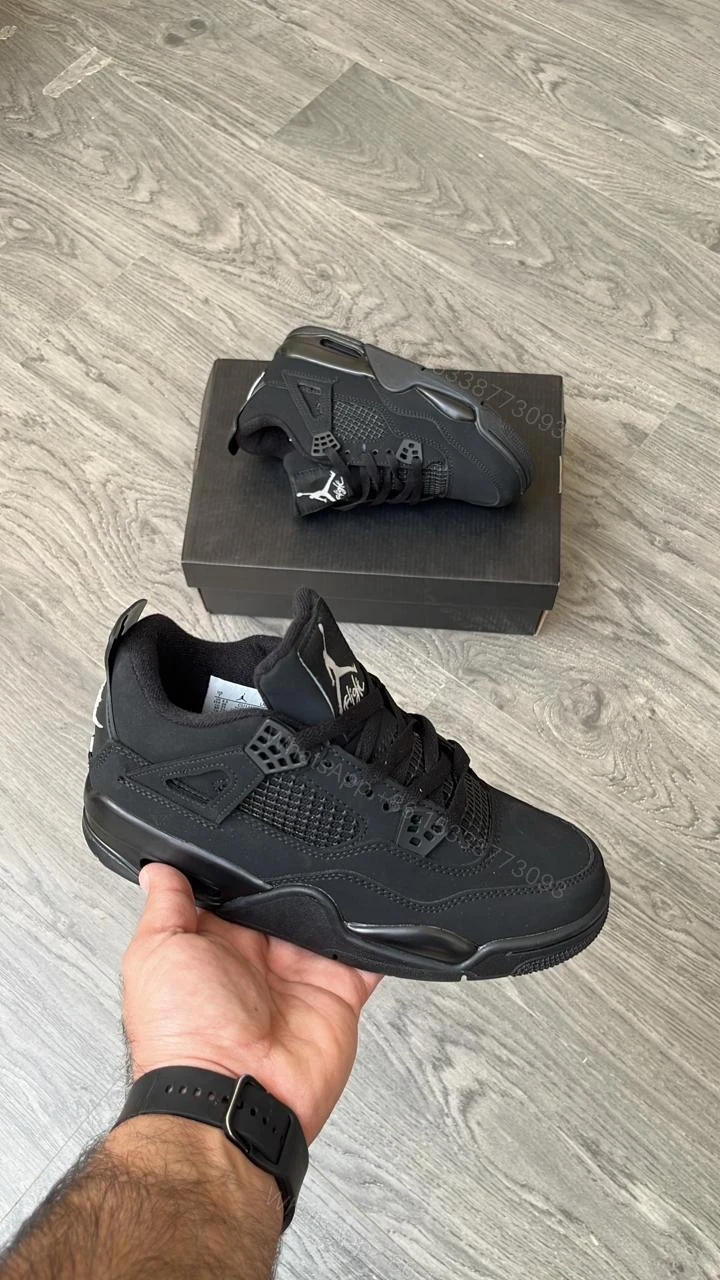 View 2 of First Copy Air Jordan 4 Premium Sneakers