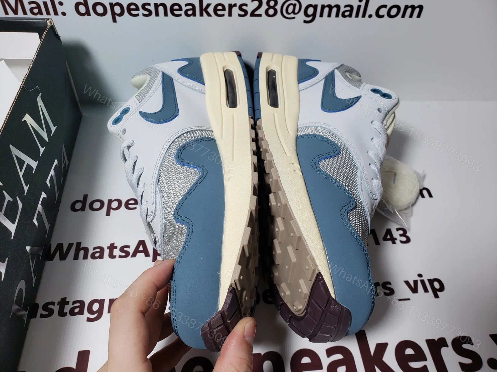 View 2 of Patta x Nike Air Max 1 "Aqua Noise" DH1348-004