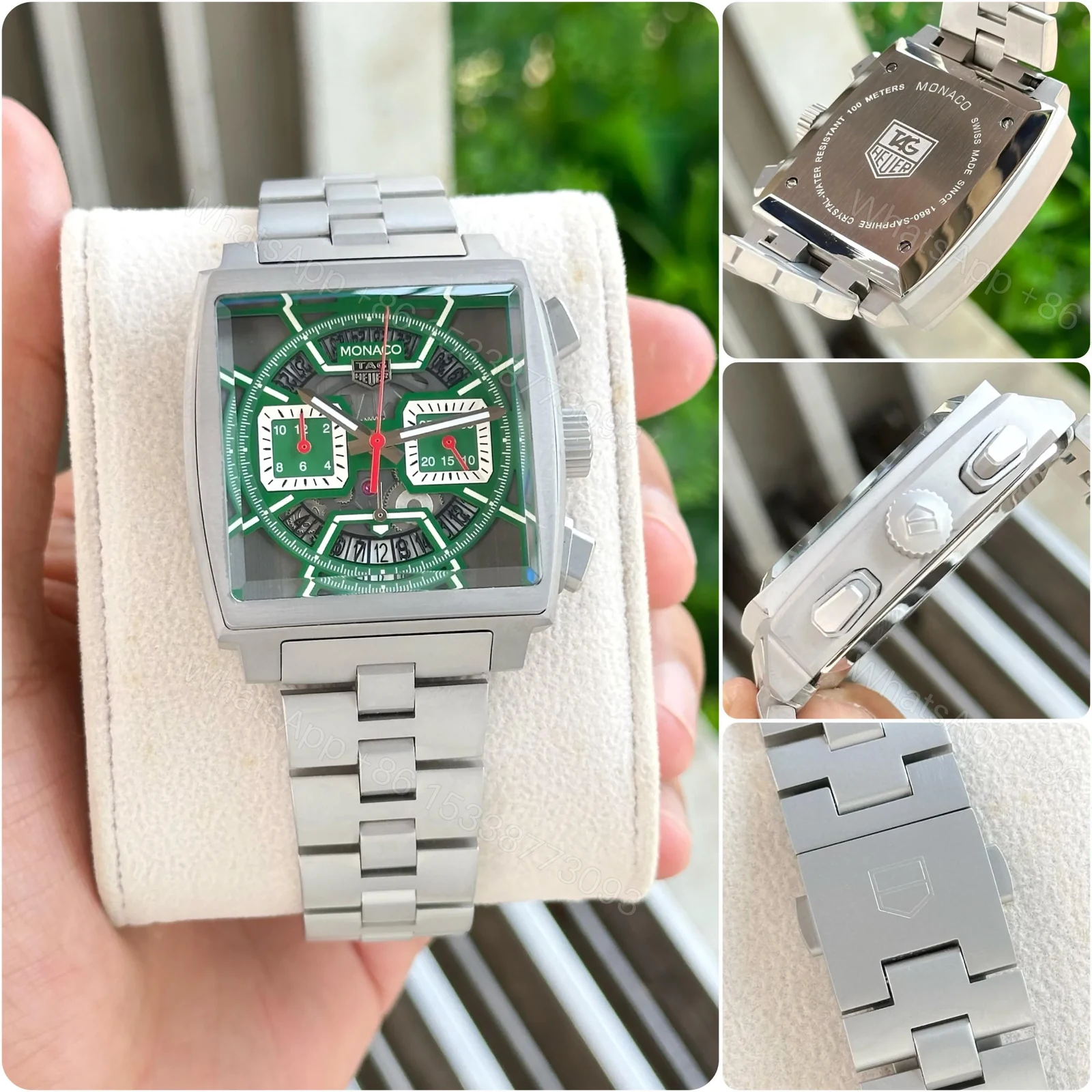 View 4 of First copy TAG Heuer Monaco Chronograph