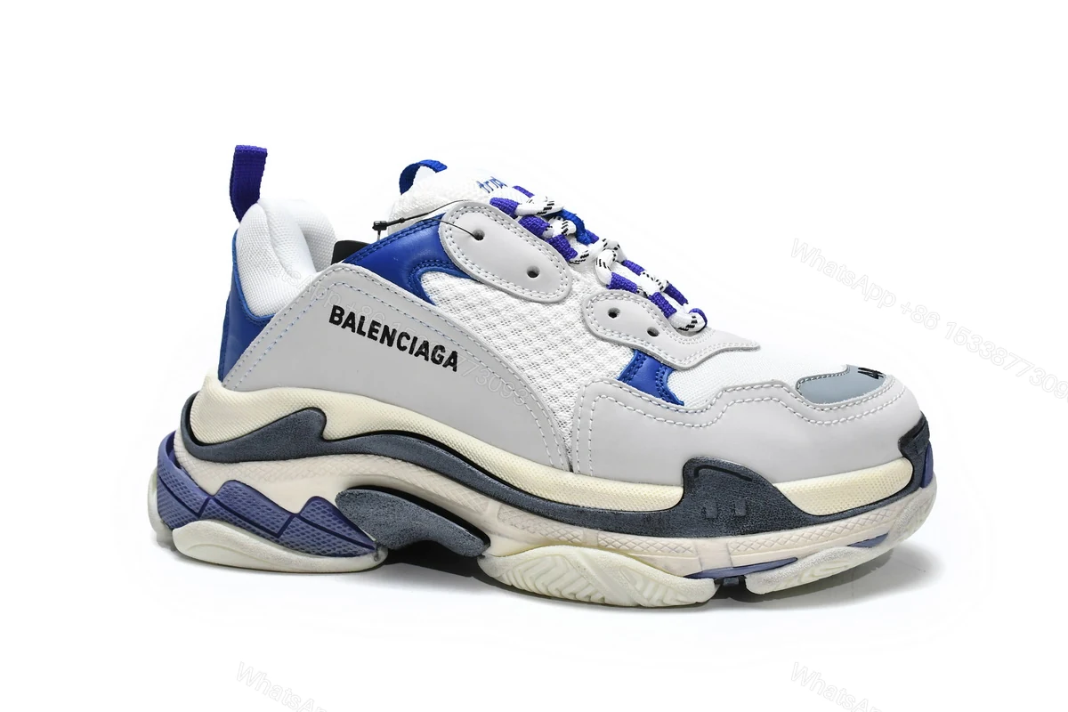 View 2 of Balenciaga Triple S White Sapphire 584088 W09O8 4171