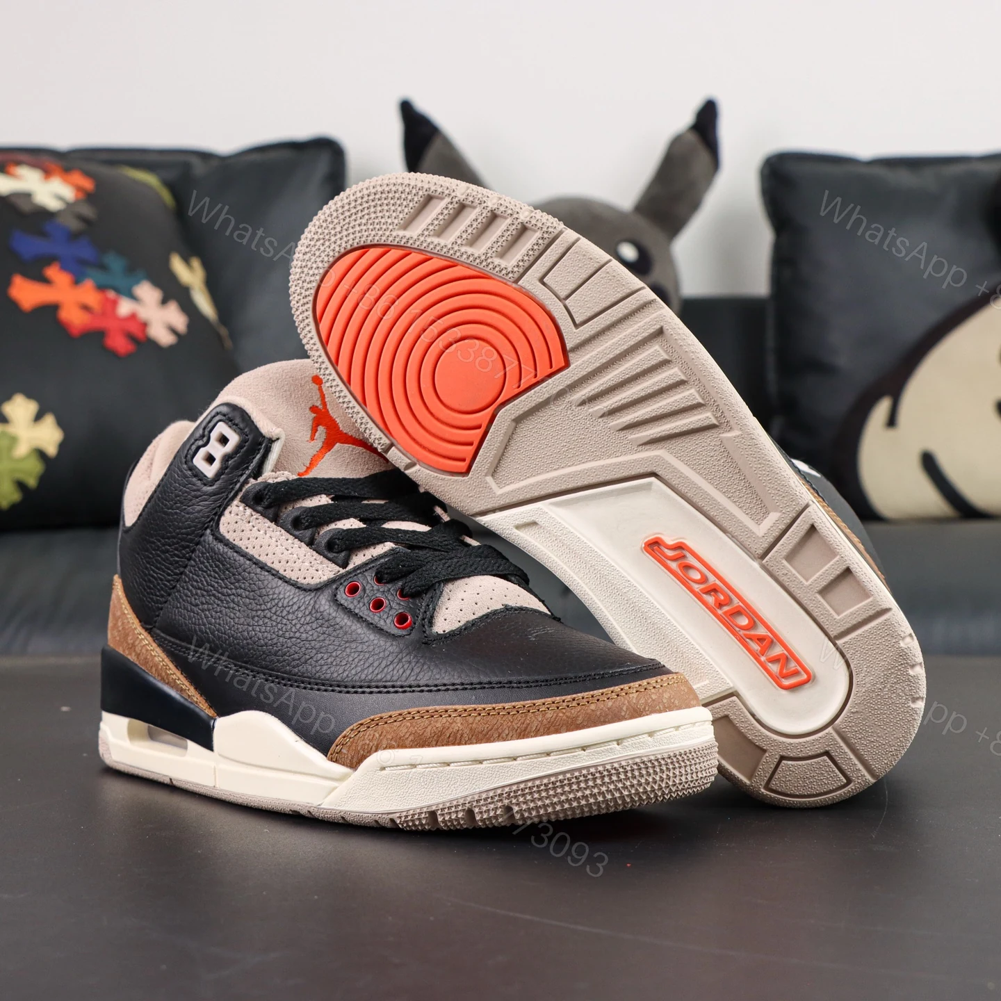 View 3 of Jordan 3 Retro Desert Elephant