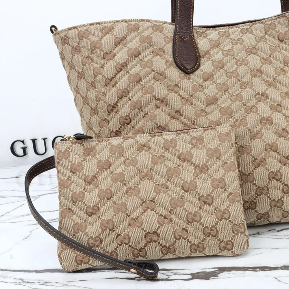 View 6 of Gucci GG Marmont large tote bag(HIGH-END GRADE)
