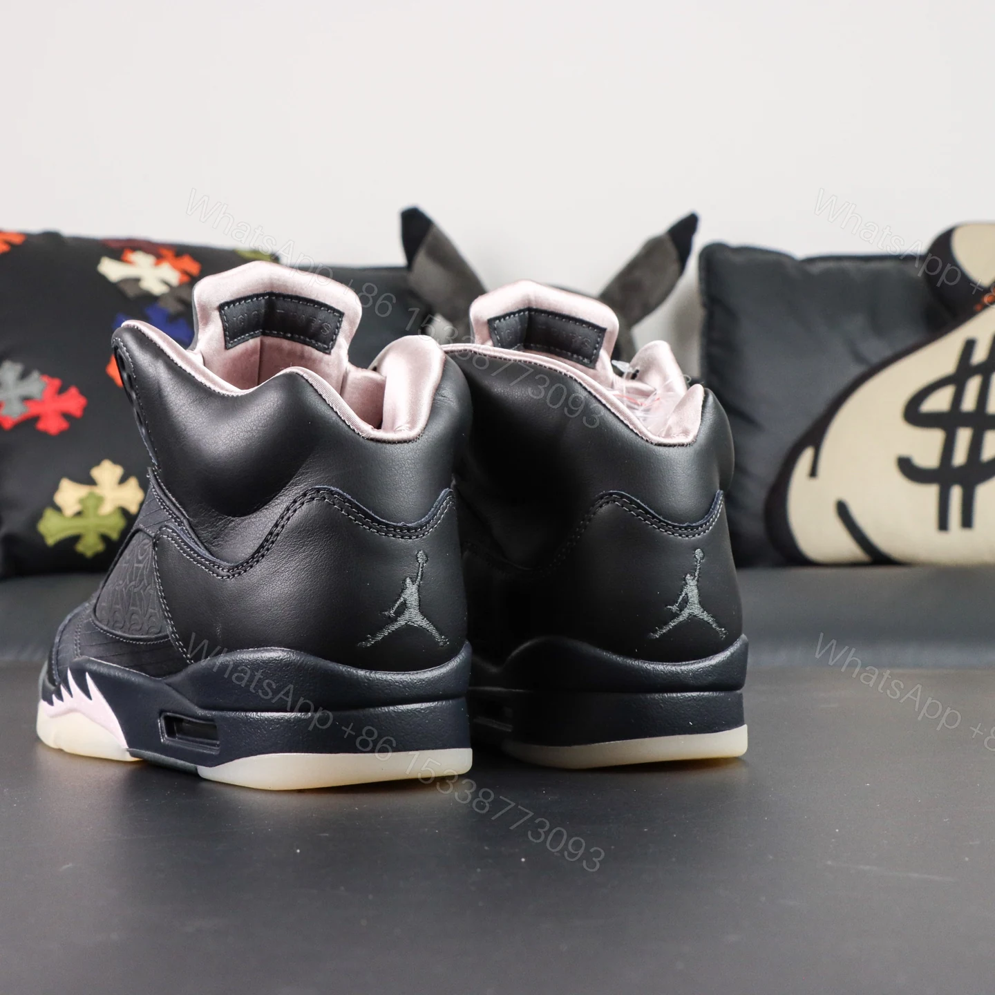 View 5 of Air Jordan 5 Off Noir Reps