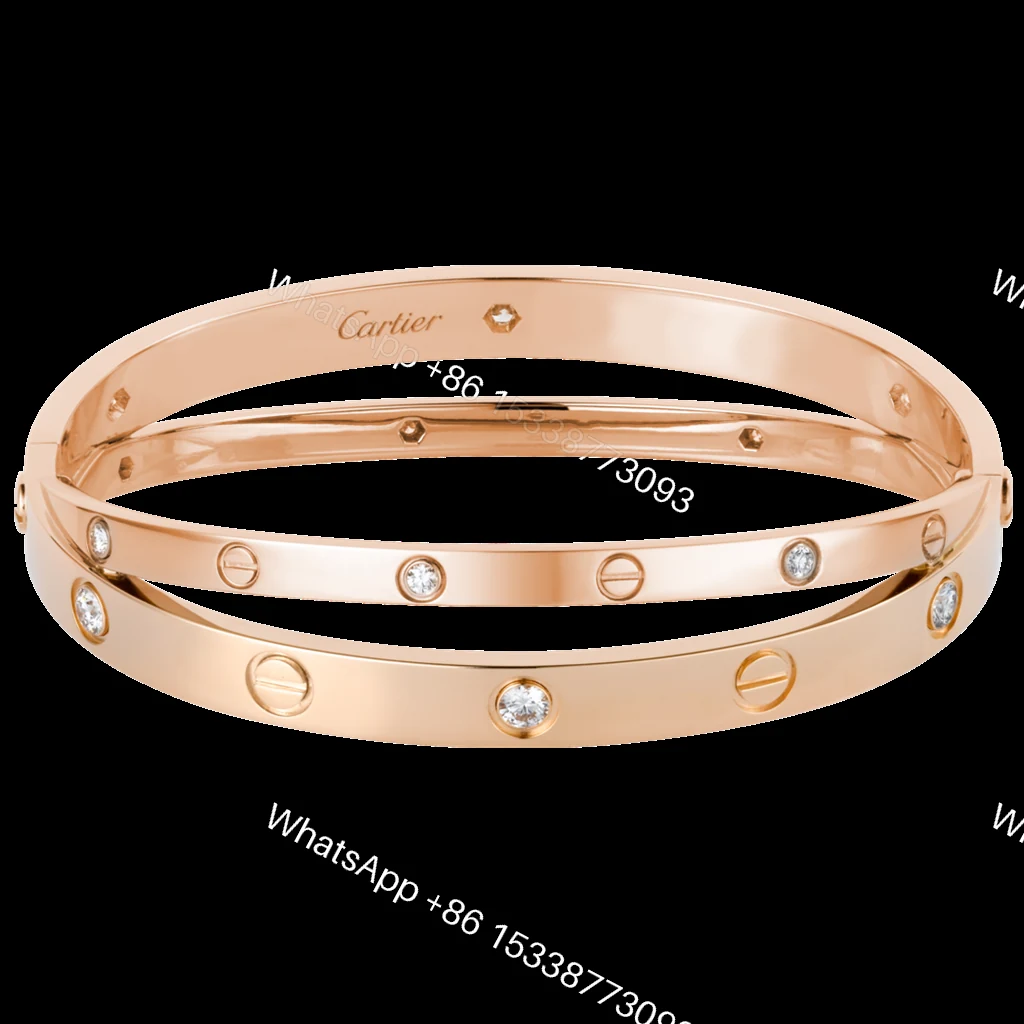 Cartier Love Bracelet, 12 diamonds — view 1
