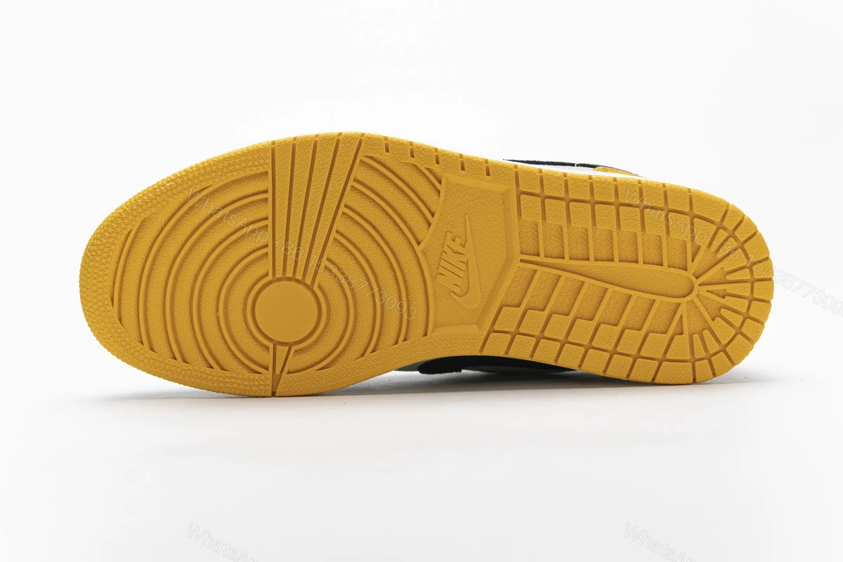 View 5 of Air Jordan 1 Low Sail University Gold Black 553558-127