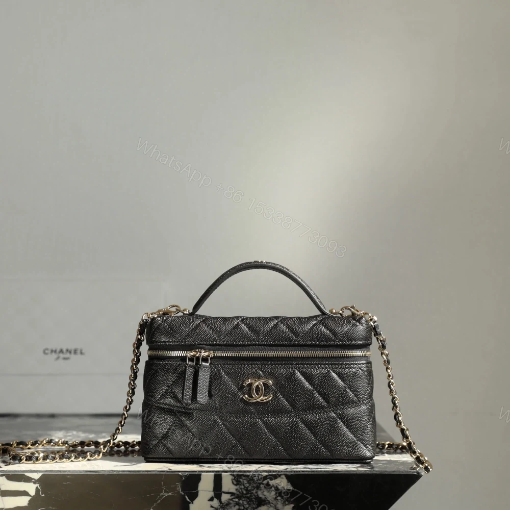 View 3 of 高仿Chanel*25C系列AP4407新款盒子包米色免檢版