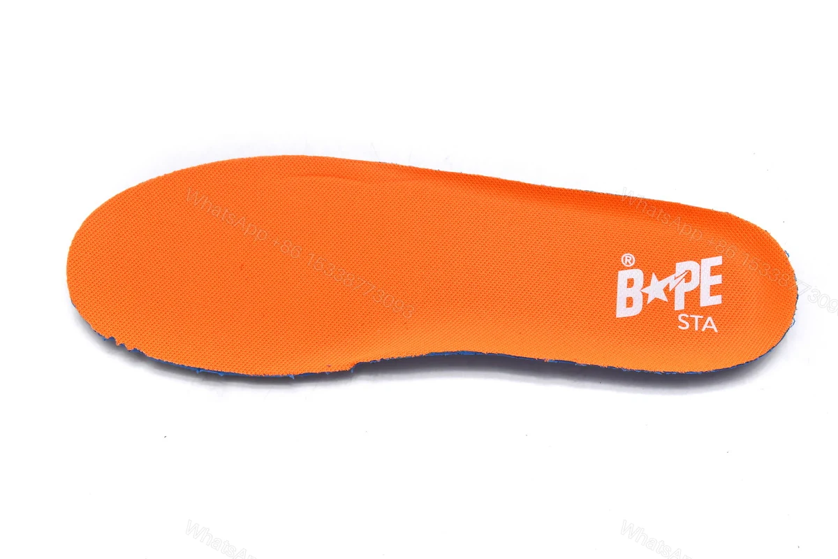 View 5 of Cheap Fake BapeSta Low Grey Orange 1H70-291-002