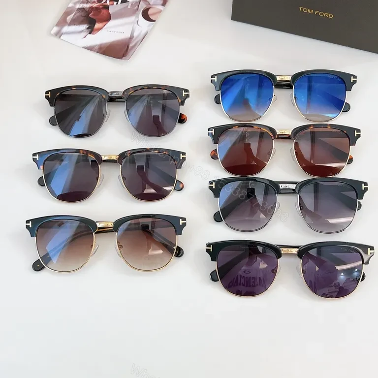 View 6 of Tortoiseshell Acetate Sunglasses with Gold Bridge â€“ Designer Style
