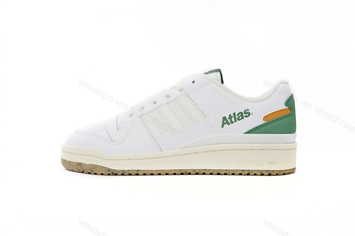 View 13 of Atmos x adidas Forum Low White Gree HQ6996
