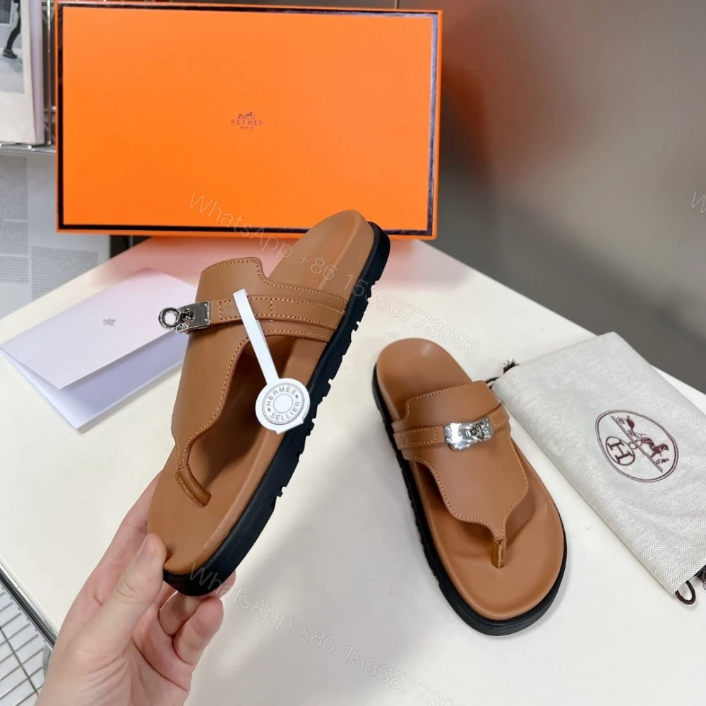 View 3 of HERMES EMPIRE SANDAL NATURAL H221074Z A3370