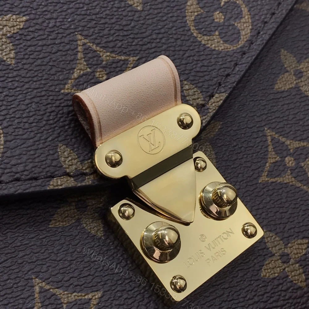 View 7 of Louis Vuitton Pochette Métis Monogram Canvas Brown 25Cm M44875