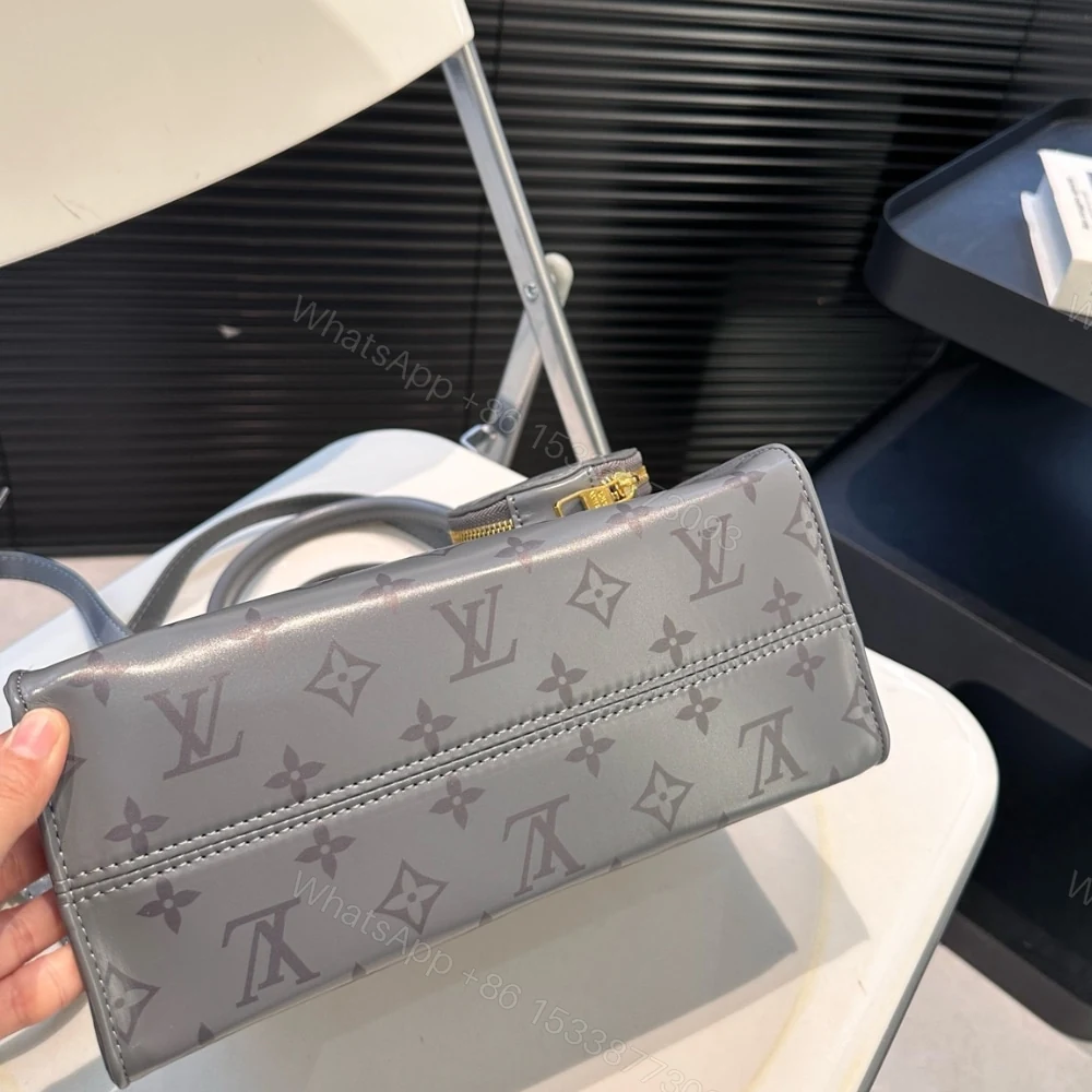 View 6 of Louis Vuitton Onthego PM Trianon Grey 25Cm M12465