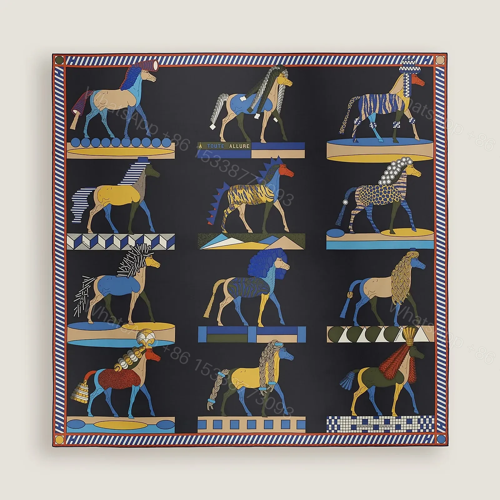 View 4 of HERMES silk