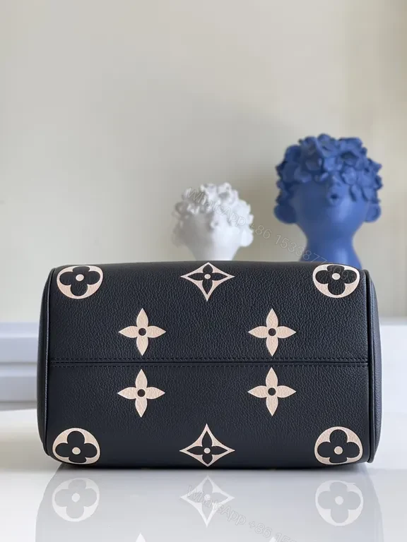 View 7 of Chic Lace-Trim Satchel: LV-Inspired Luxury Everyday Bag