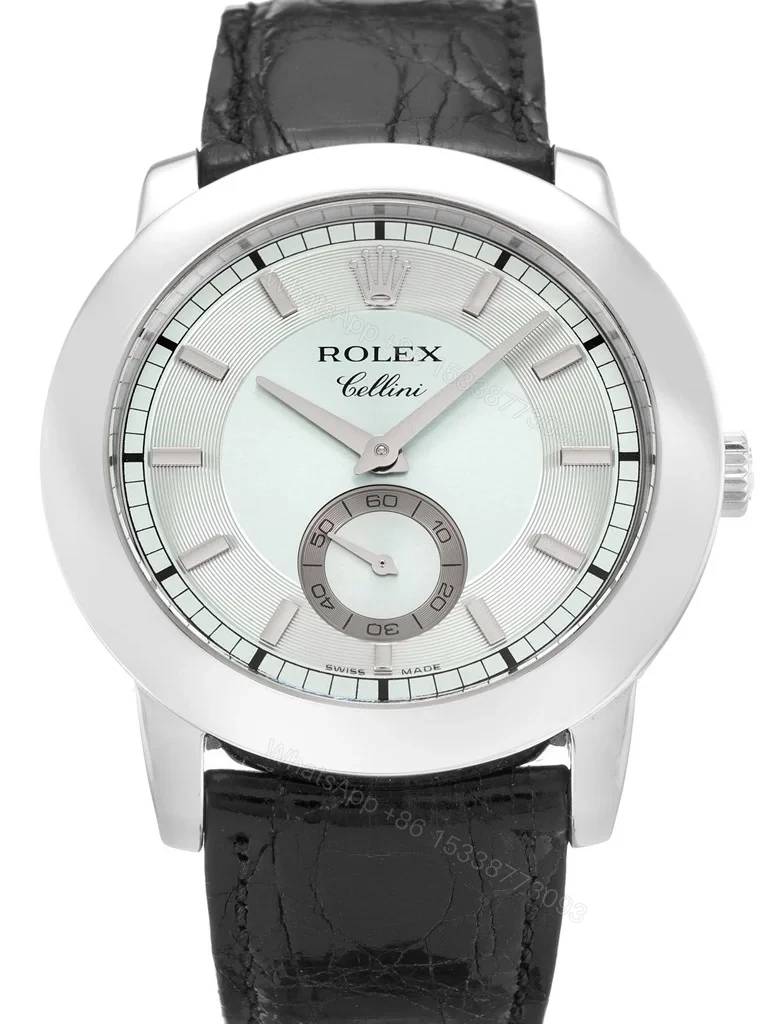 Replica Rolex Cellini Blue Dial 5241 — view 1