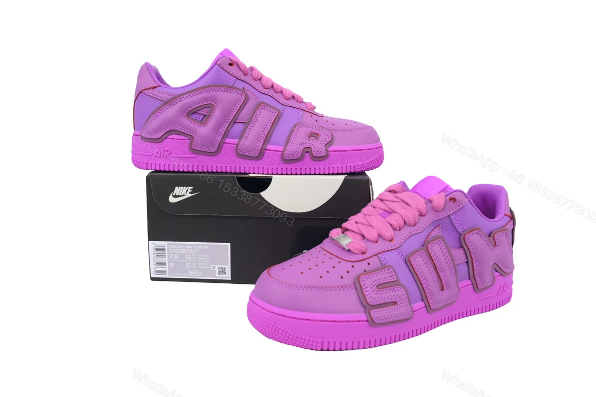 View 5 of Nike Air Force 1 Low Cactus Plant Flea Market x Air Force 1 Low Premium 'Fuchsia Dream'FQ7069-500