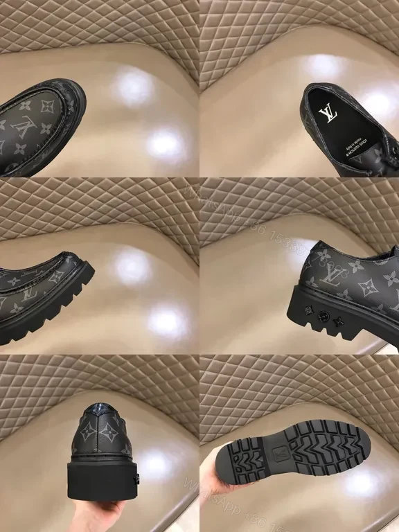 View 8 of Monogram Leather Loafers: Luxe Comfort & Iconic Style