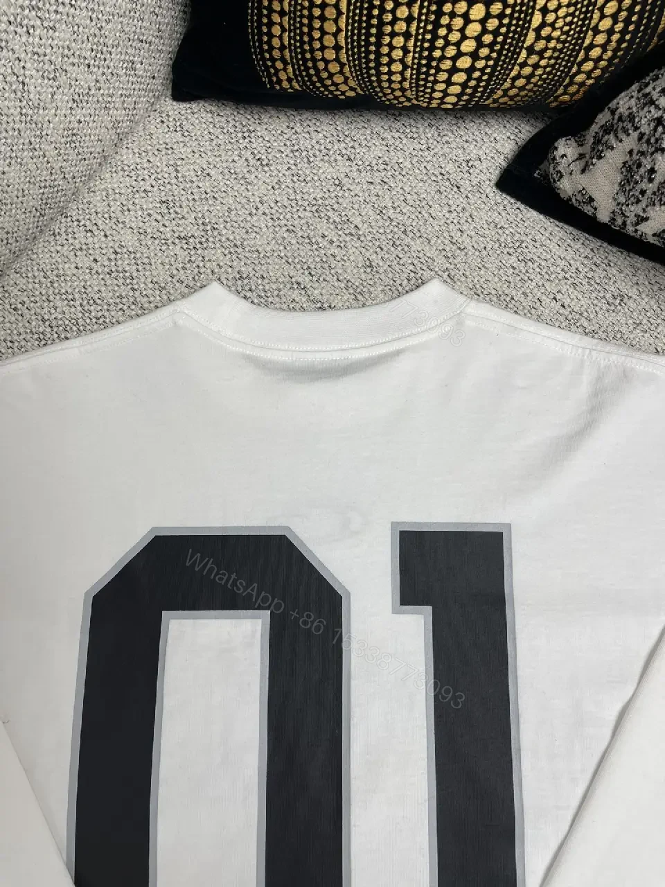 View 9 of Premium White Oversized Graphic Tee - Bold Streetwear Style