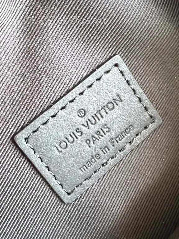 View 8 of Black Monogram Tote Bag with Zipper, Adjustable Strap, Louis Vuitton-inspired style