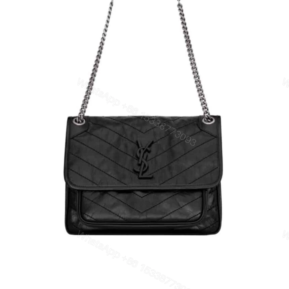 Saint Laurent Niki Medium In Vintage Black 28Cm — view 1