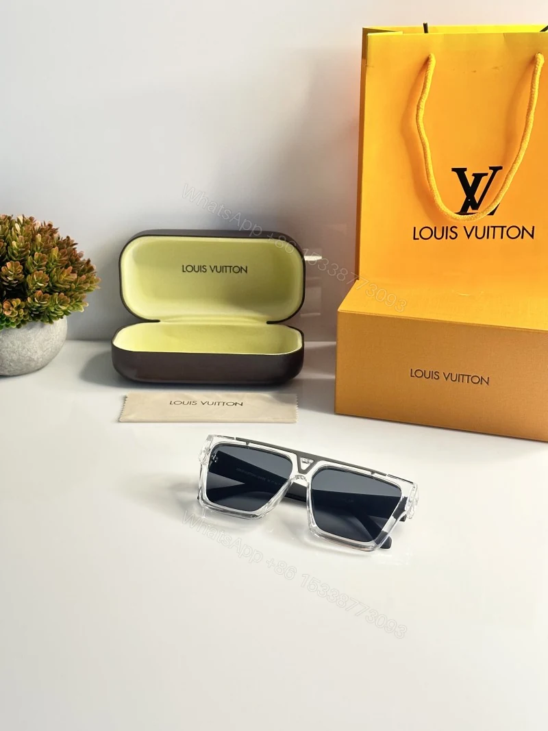 View 4 of First Copy Louis Vuitton 1502 Water Black Sunglasses