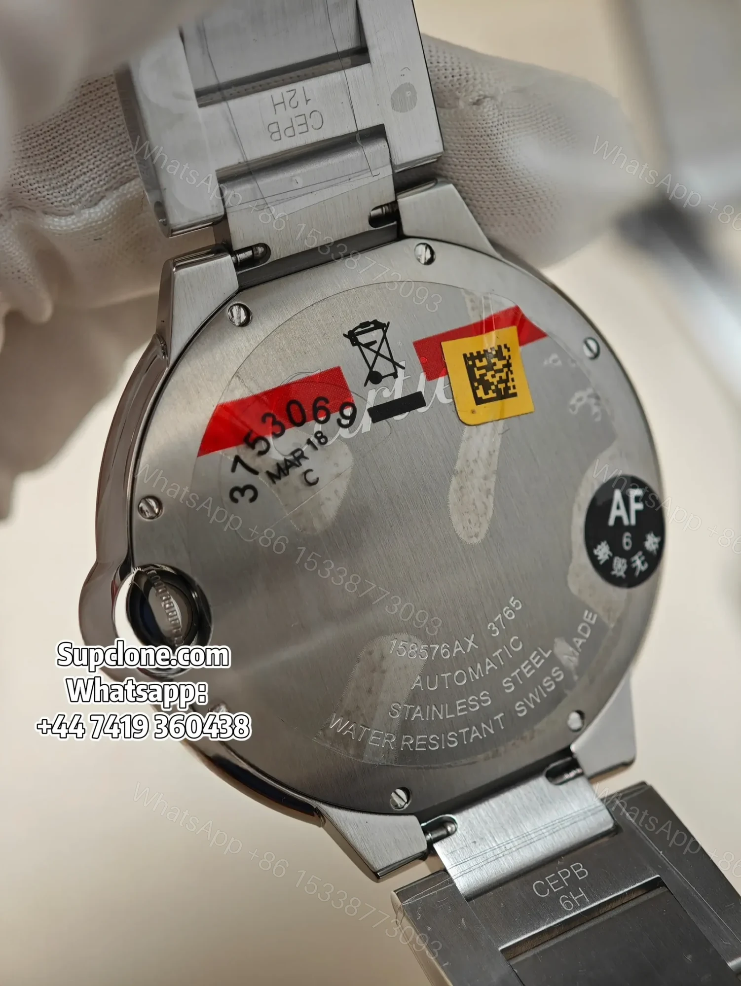 View 6 of Cartier Ballon Bleu WSBB0049 42mm Super Clone White Dial