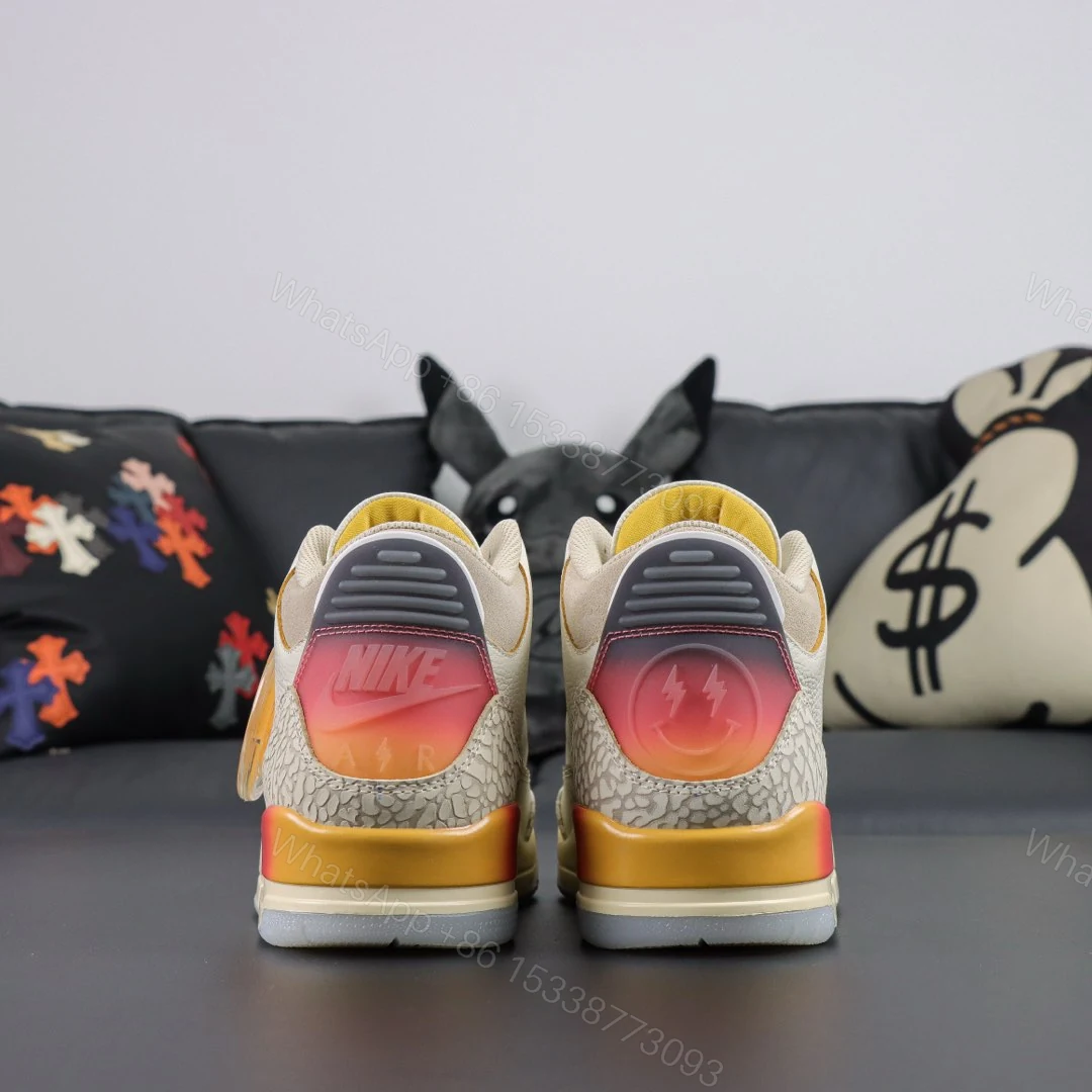 View 6 of Air Jordan 3 Retro x J Balvin ‘Medellin Sunset’ Reps