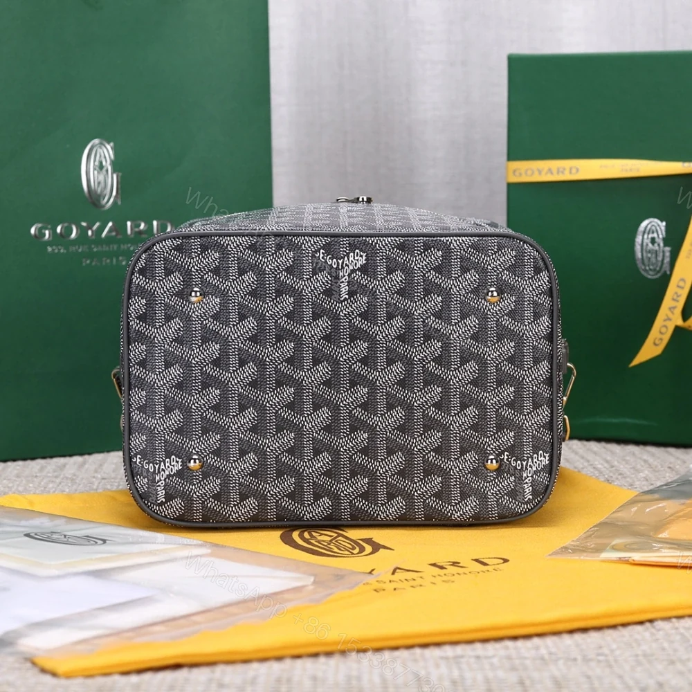 View 3 of 高仿Goyard*Muse系列MUSEVA5單價盒子包灰色免檢版