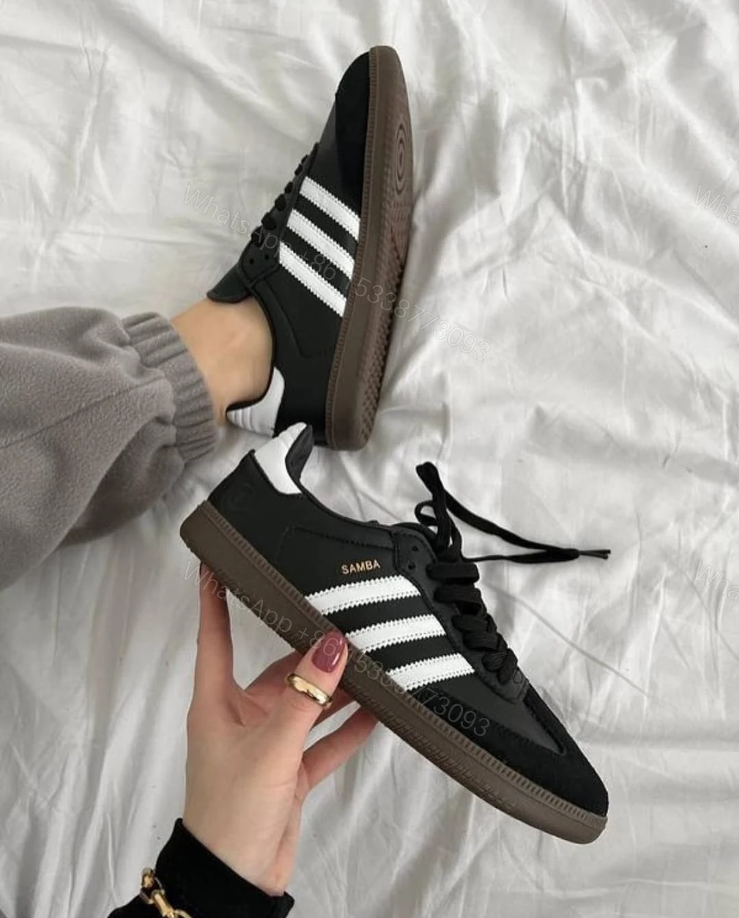 View 4 of FIRST COPY Adidas Originals Samba Black Unisex