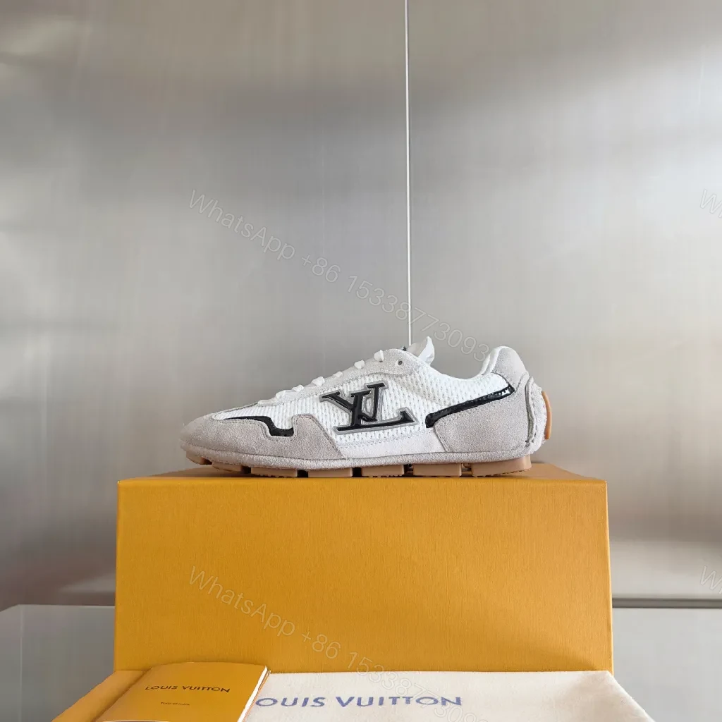 View 4 of Chic White Suede-Accented Luxury High-Tops: Signature Style