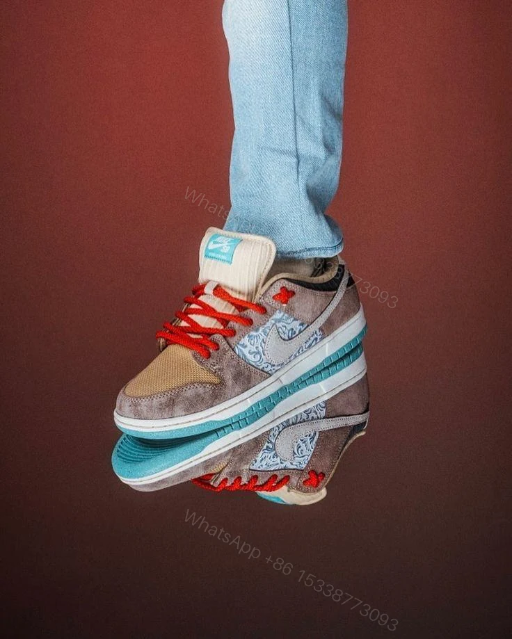 View 2 of NIKE SB DUNK LOW BIG MONEY SAVINGS REPLICA SNEAKERS FOR MAN
