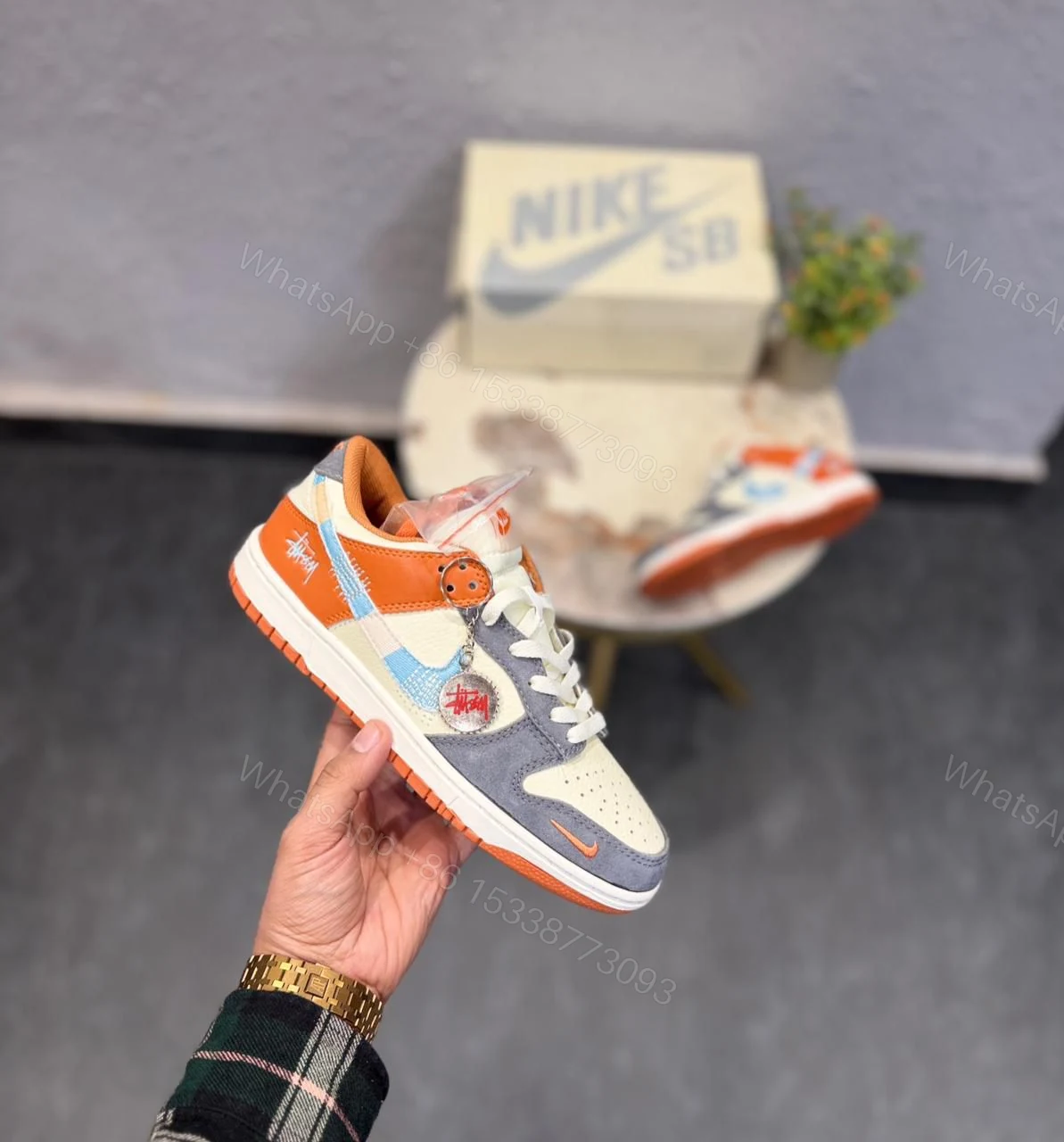 First Copy Nike SB Dunk Stussy 2025 — view 1
