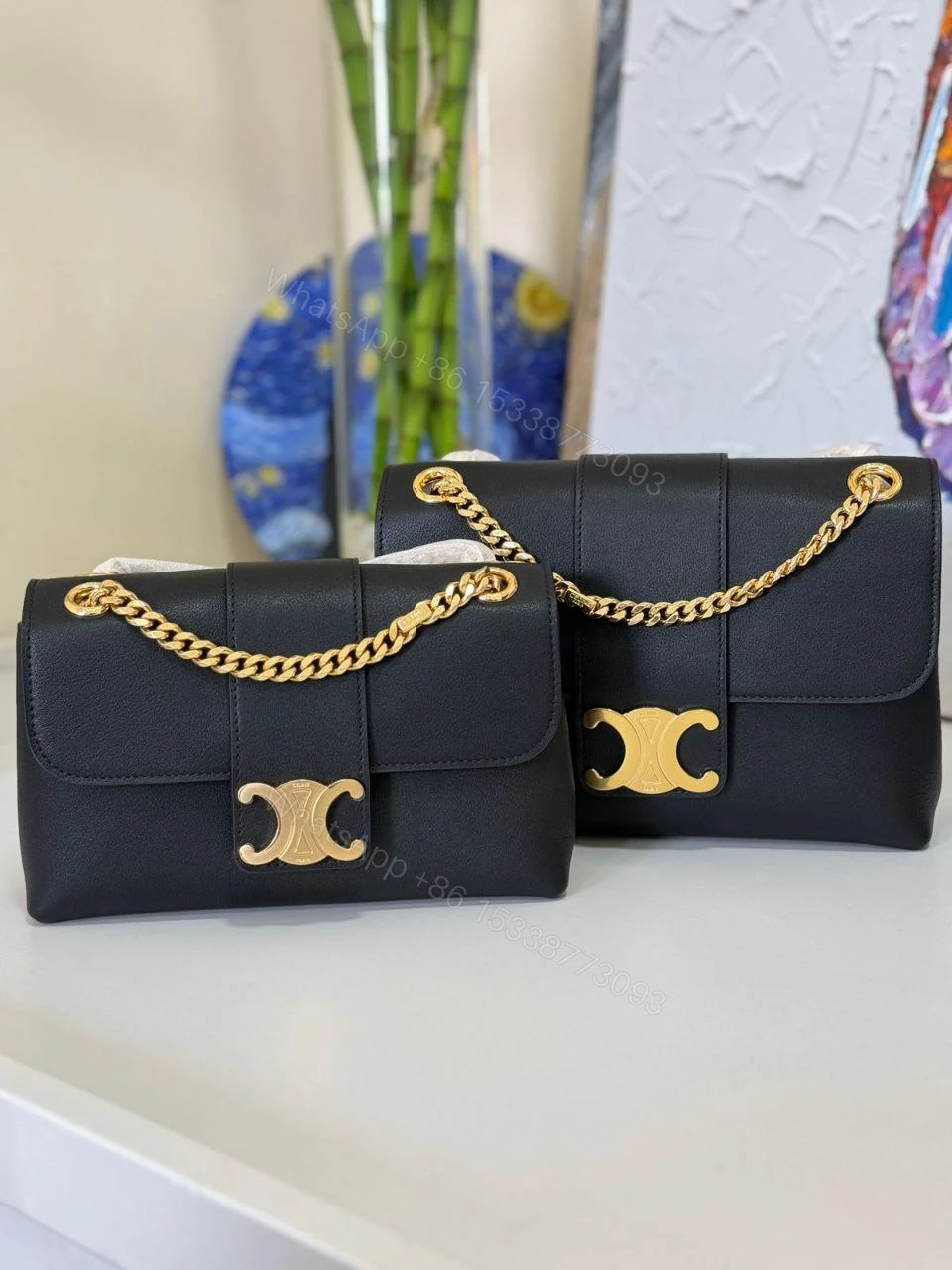 View 7 of TEEN CELINE VICTOIRE BAG in SUPPLE CALFSKIN