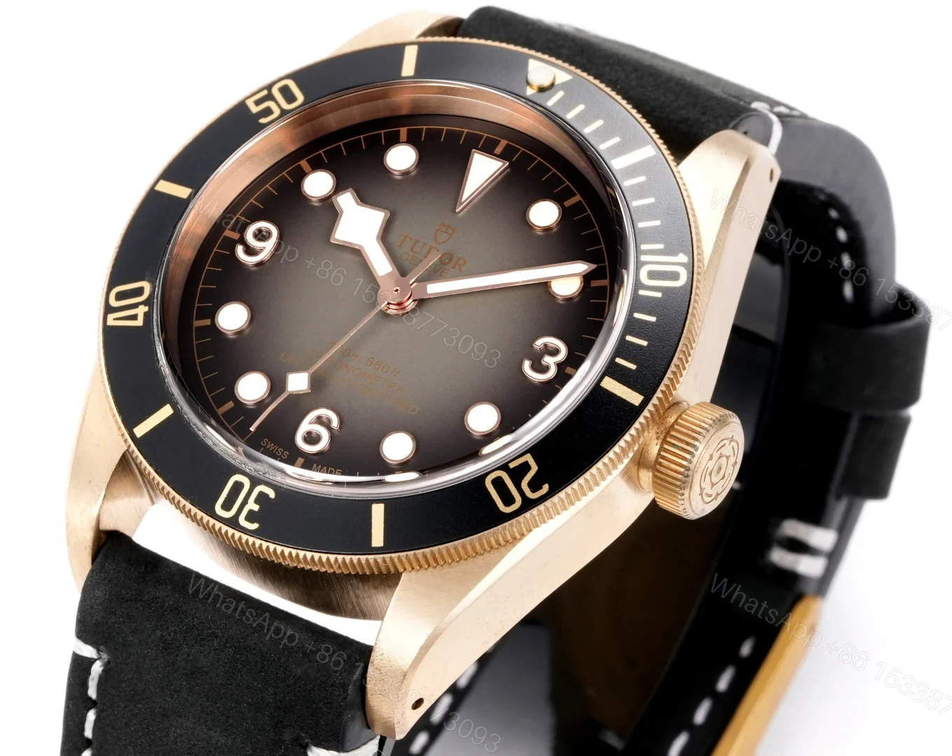 View 3 of Tudor Black Bay Bronze Replica 43MM DF4 Vintage Bronze Style RG-TUDOR-BB-BRONZE-DF4-43