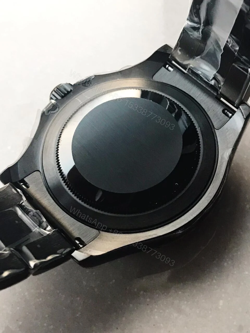 View 6 of VRF FACTORY 1:1 Rolex YachtMaster All Black PVD Best Edition Black Dial SA3135