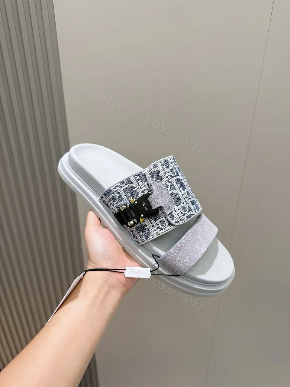 View 3 of Patterned Strap Sandals: Lightweight Comfort, Summer Style