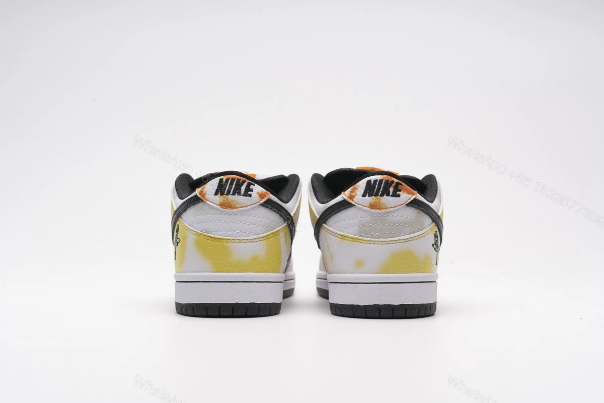 View 7 of Nike SB Dunk Low Raygun Tie-Dye White BQ6832-101