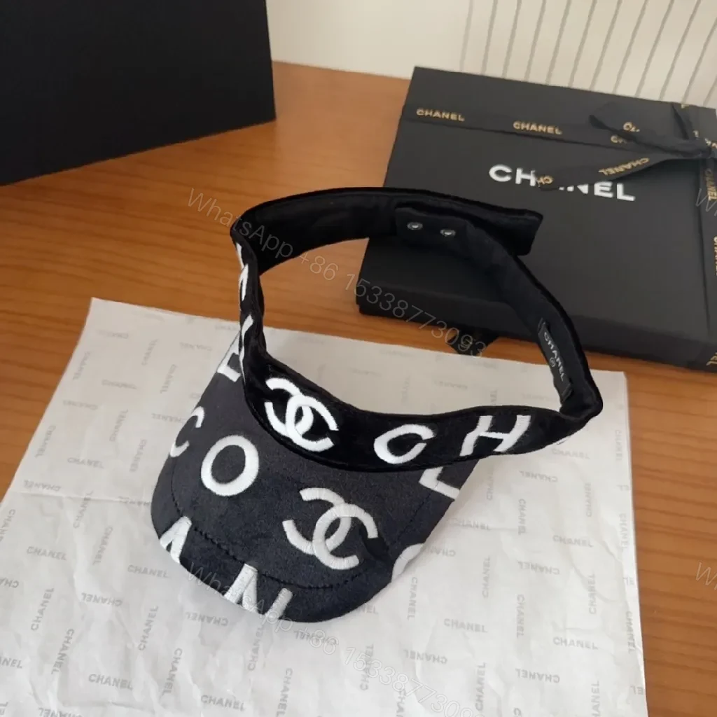 View 8 of Bold Logo Visor: Luxe Graphic Sport Visor