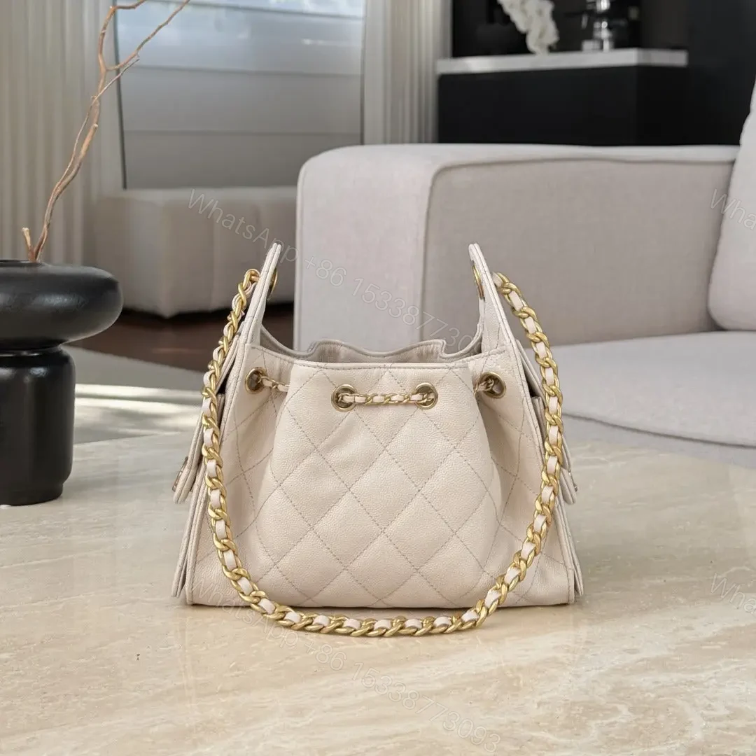 View 2 of CHANEL 25 MINI SIZE BEIGE WITH GOLD HARDWARE