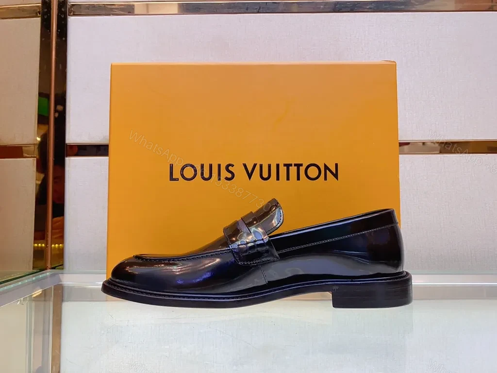 View 9 of Polished Patent Penny Loafers â€” All-Day Comfort, LV Style