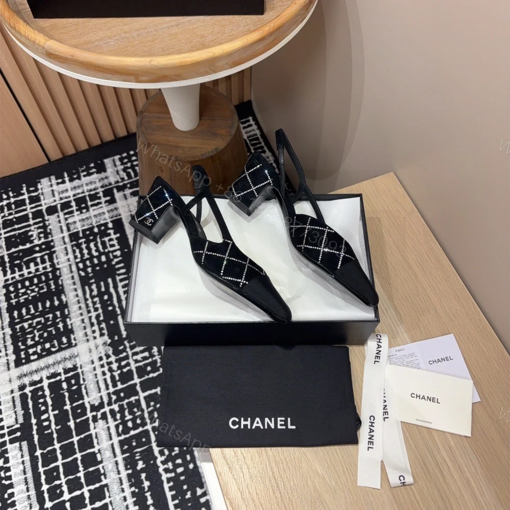 View 7 of 高仿Chanel*25C系列G31321小羊皮休閒單鞋黑色6.5CM免檢版