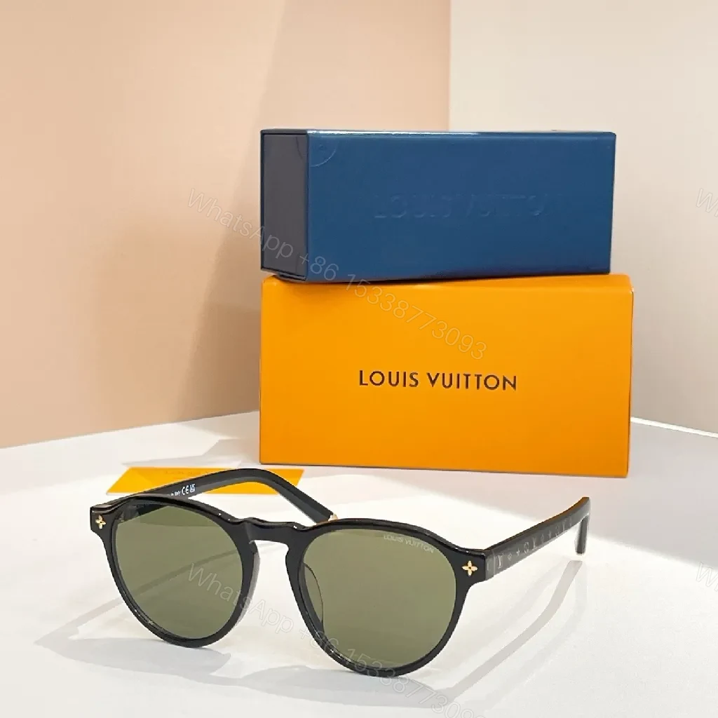 View 6 of Round-Sun Sunglasses: Acetate, Polarized, Luxury-Inspired Design