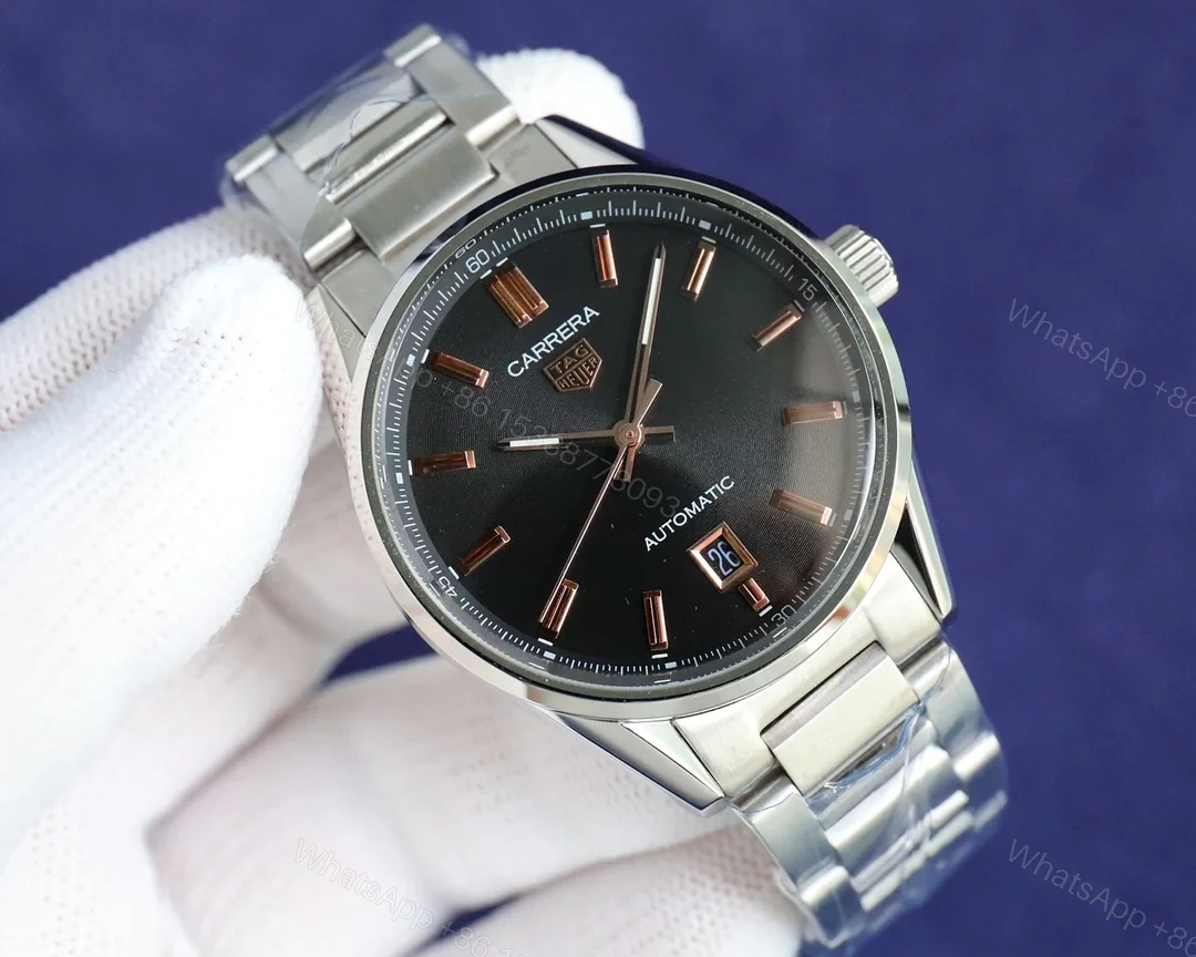 View 2 of TAG Heuer Carrera Automatic Stainless Steel Black Bracelet WBN2113.BA0639