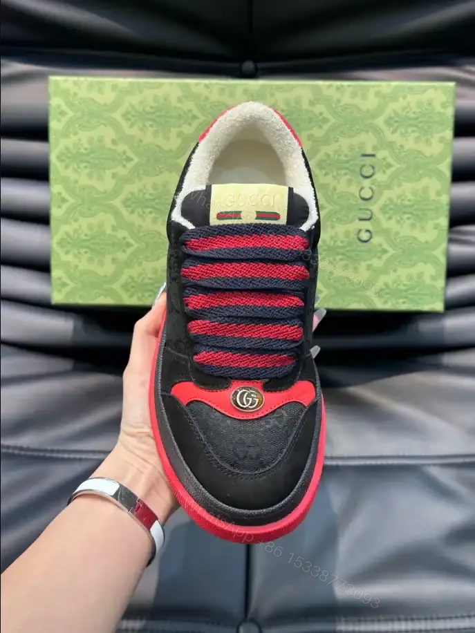 View 3 of GUCCI SCREENER GG TRAINER SNEAKERS BLACK GG CANVAS – GC174
