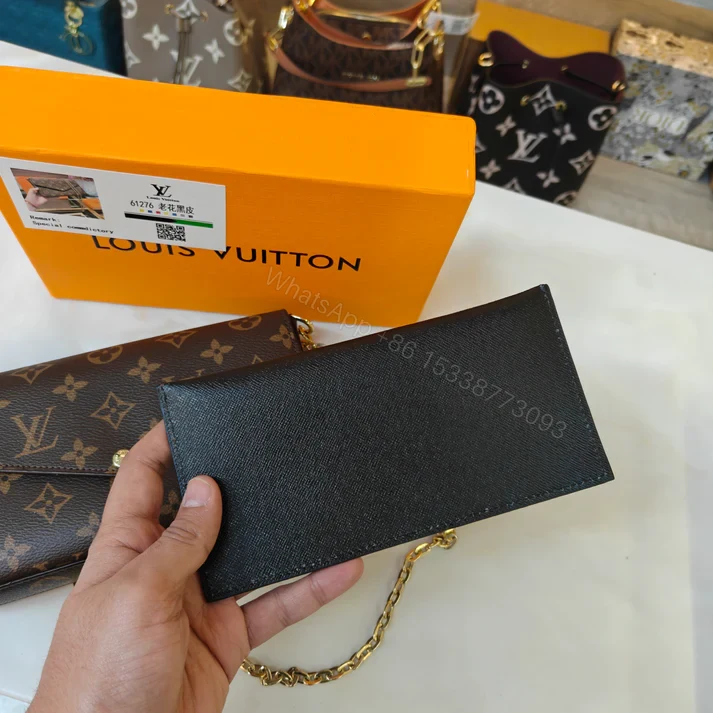 View 4 of FIRST COPY LOUIS VUITTON LV FELICIE MONOGRAM POCHETTE WITH OG BOX