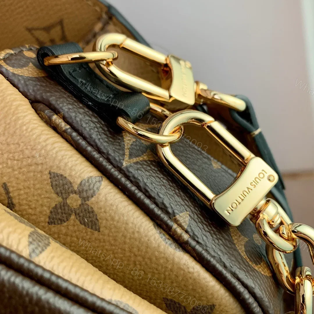 View 4 of Louis Vuitton LV Metis Mini Monogram Like Auth Handbags 21.5×13.5x6cm
