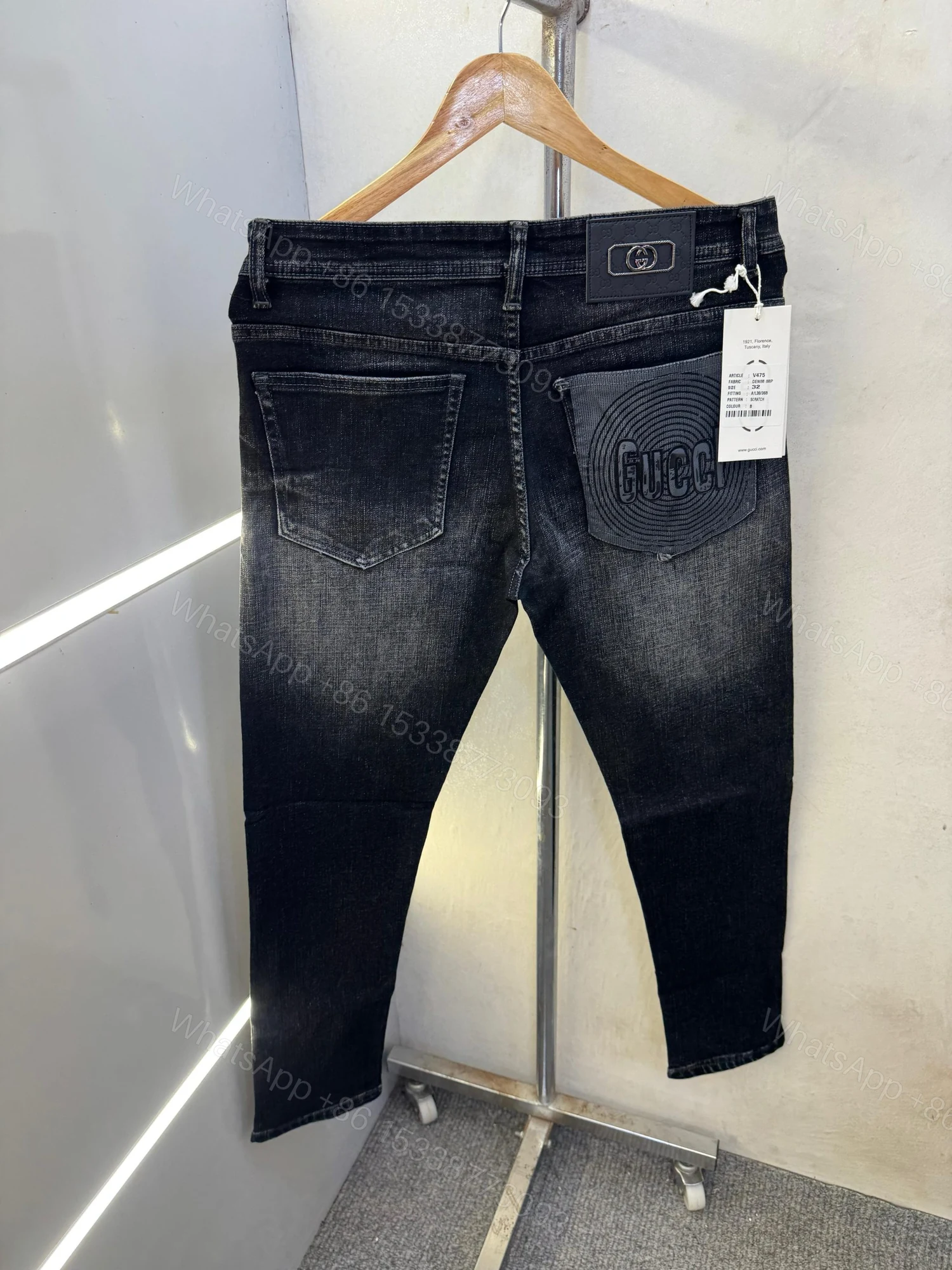 View 2 of First Copy Gucci Premium Denim Jeans for Men