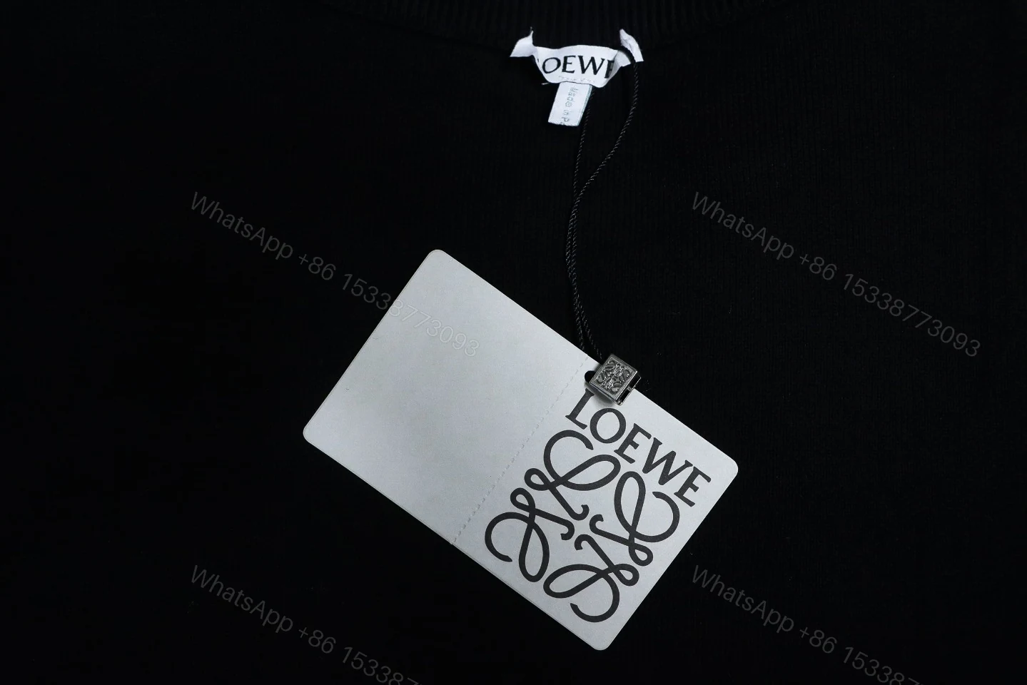 View 6 of Loewe Pocket Printed Sweater 24Fw black